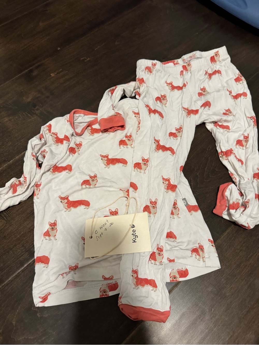 Kyte corgi pyjamas